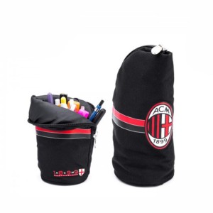 PEN HOLDER IN FABRIC BLACK AC MILAN NEMESI - 1