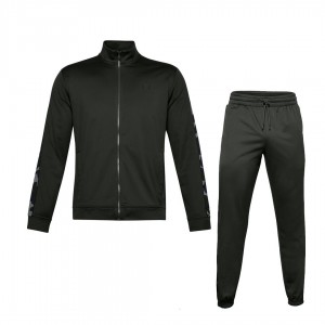 BLACK FULL ZIP TRACKSUIT UNDER ARMOR UNDER ARMOUR - 1