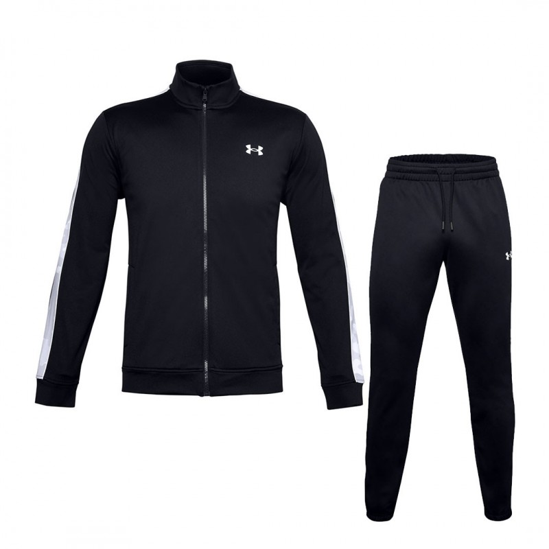 BLACK FULL ZIP TRACKSUIT UNDER ARMOR UNDER ARMOUR - 1