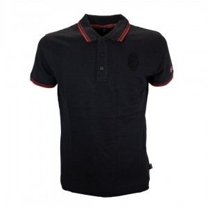 POLO AC MILAN PIQUET NERA MIGLIARDI - 1
