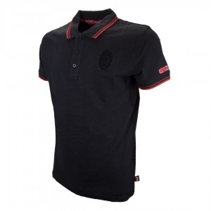 POLO AC MILAN PIQUET NERA MIGLIARDI - 3