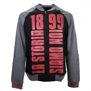 FELPA AC MILAN 1899 FULL ZIP MIGLIARDI - 1