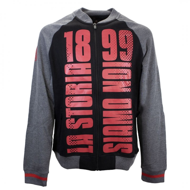 FELPA AC MILAN 1899 FULL ZIP MIGLIARDI - 1