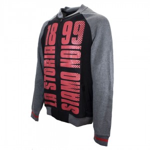 FELPA AC MILAN 1899 FULL ZIP MIGLIARDI - 3