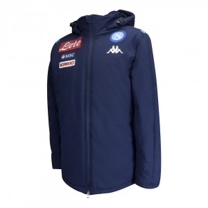 NAPOLI TEAM LIGHT BLUE JACKET WITH HOOD Kappa - 2