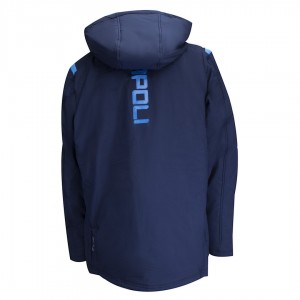NAPOLI TEAM LIGHT BLUE JACKET WITH HOOD Kappa - 3