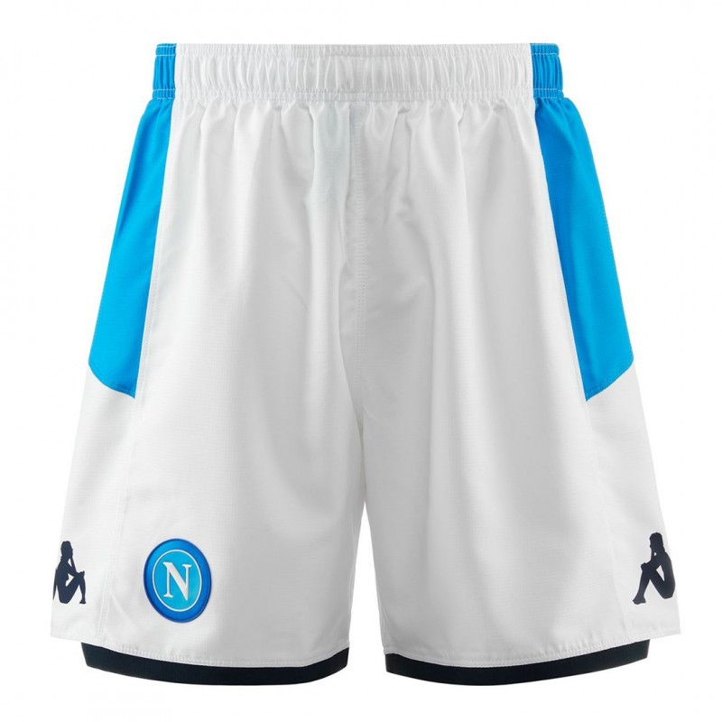 pantaloncini bianchi ssc napoli 2019/2020 KAPPA - 1