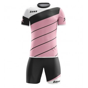 KIT CALCIO ZEUS LYBRA UOMO ROSA/NERO ZEUS - 1