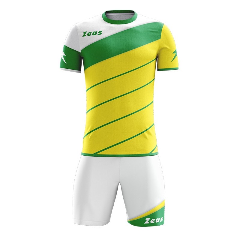 KIT CALCIO ZEUS LYBRA UOMO GIALLO/VERDE ZEUS - 1