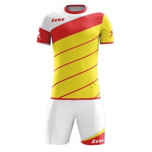 KAPPA WHITE/BLACK FOOTBALL KIT KIDS ZEUS - 1
