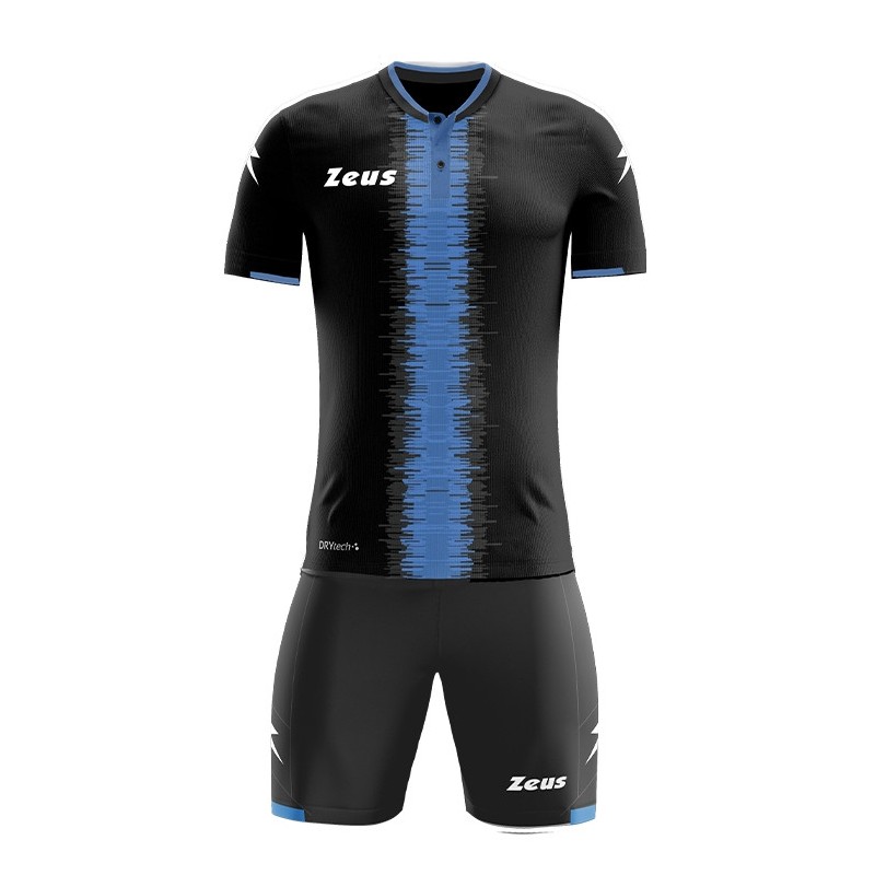 KAPPA WHITE/BLACK FOOTBALL KIT KIDS ZEUS - 1