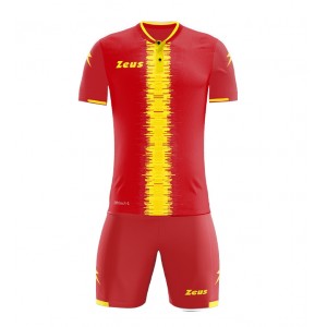 KIT CALCIO ZEUS PERSEO ROSSO/GIALLO ZEUS - 1