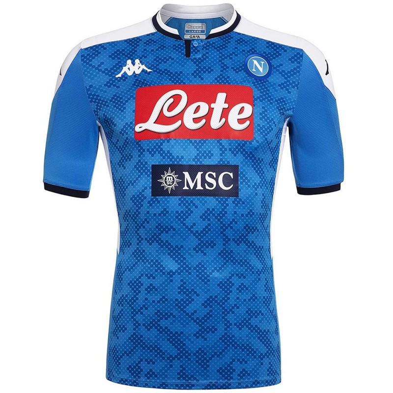 SSC NAPOLI LIGHT BLUE JERSEY 2019/2020 Kappa - 1