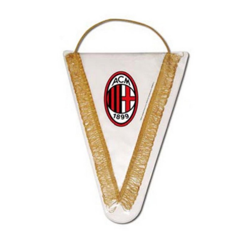 GAGLIARDETTO TRIANGOLARE LOGO AC MILAN GIEMME - 1