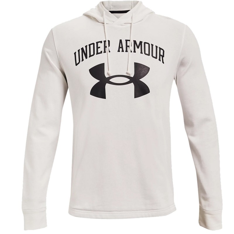 FELPA NERA BAMBINO UNDER ARMOUR