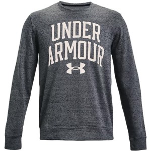 TUTA FELPATA UNDER ARMOUR GRIGIA GIROCOLLO UNDER ARMOUR - 3