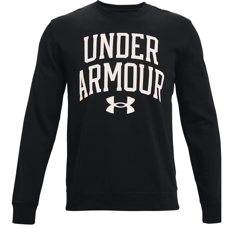 FELPA UNDER ARMOUR NERA GIROCOLLO UNDER ARMOUR - 1