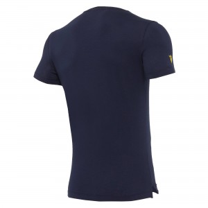 T-SHIRT TIFOSO NAVY HELLAS VERONA 2020/2021 MACRON - 2