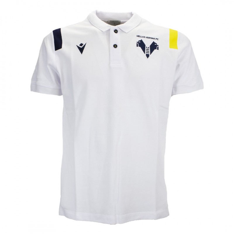 POLO HELLAS VERONA BIANCA 2020/2021 MACRON - 1
