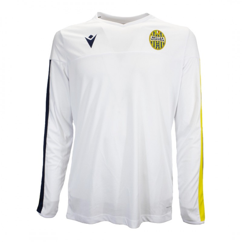 MAGLIA ALLENAMENTO HELLAS VERONA ML BIANCA 2019/2020 MACRON - 1