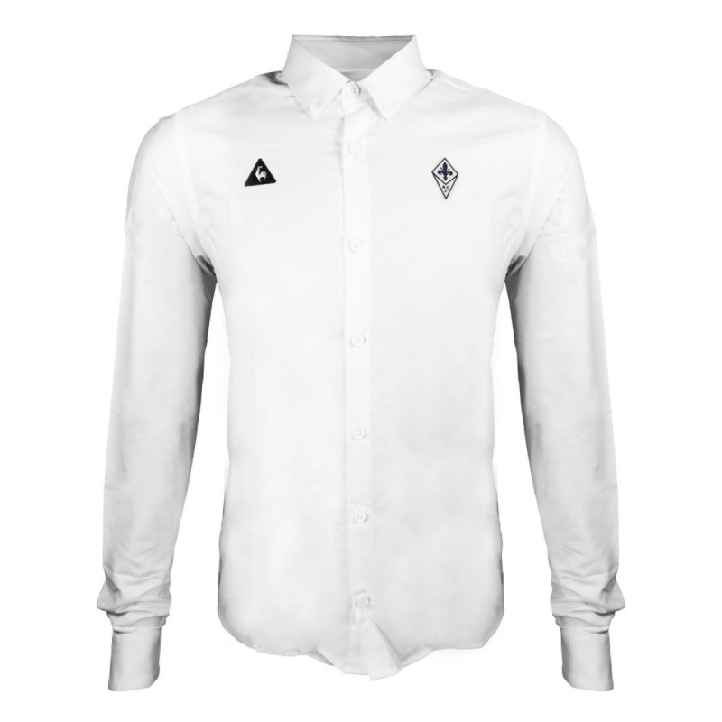 CAMICIA BIANCA ACF FIORENTINA LE COQ SPORTIF - 1