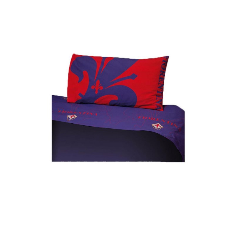 COMPLETO LETTO FUN SINGOLO ACF FIORENTINA UNIONTEXT - 1