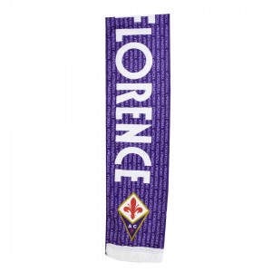 FIORENTINA VIOLET AND WHITE SCARF GIEMME - 1