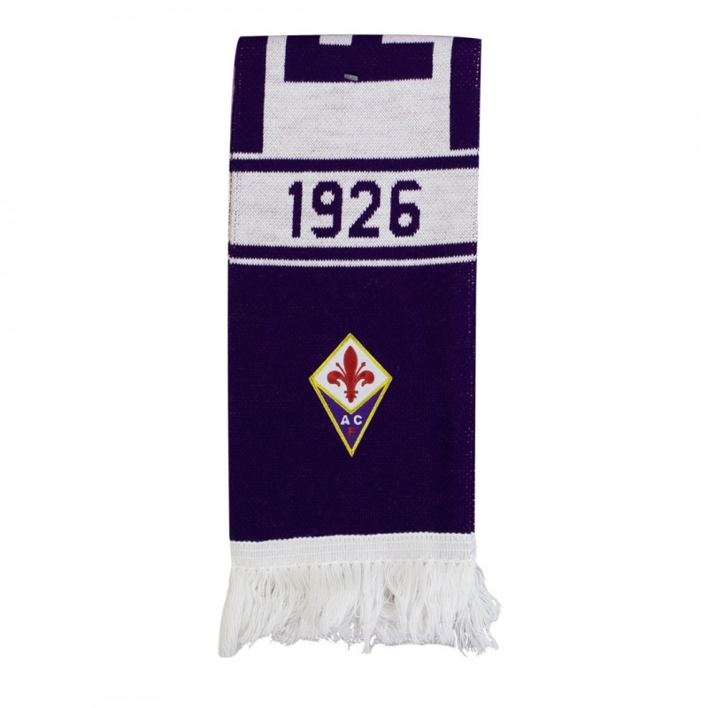 FIORENTINA VIOLET AND WHITE SCARF GIEMME - 1