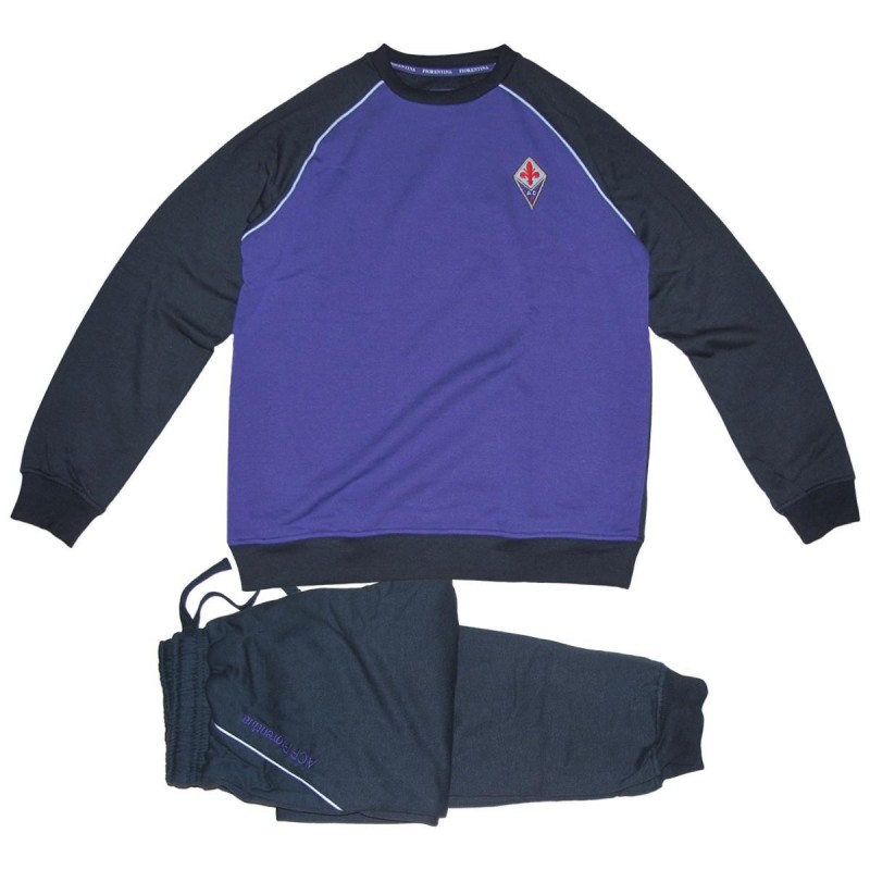 TUTA HOMEWEAR VIOLA BAMBINO ACF FIORENTINA AMISTAD - 1