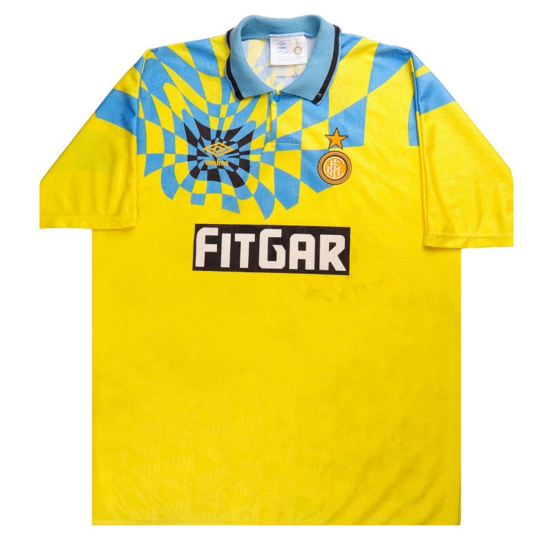 MAGLIA THIRD INTER UMBRO FITGAR 1991/1992