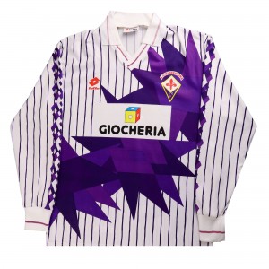maglia away bianca ac fiorentina 1991/1992 LOTTO - 1