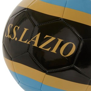 SS LAZIO PALLONE ORO/NERO/CELESTE N 5 2020/2021 EUROPA MACRON - 2