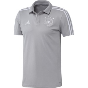 maglia polo cotton grigia germania ADIDAS - 1