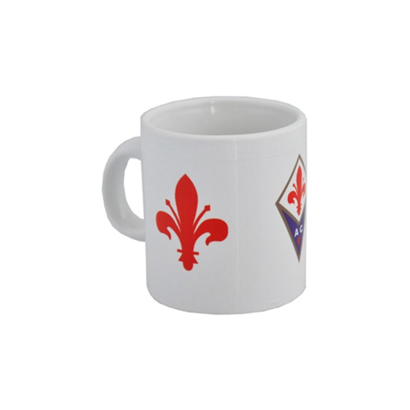 MINI MUG IN CERAMICA GIGLIO ROSSO FIORENTINA GIEMME - 1