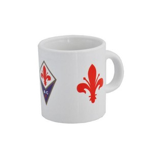 MINI MUG IN CERAMICA GIGLIO ROSSO FIORENTINA GIEMME - 2