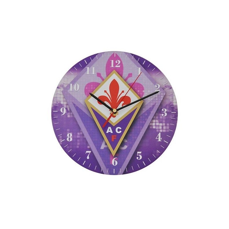 OROLOGIO DA PARETE ROTONDO IN PLEXIGLASS FIORENTINA GIEMME - 1