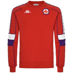 FELPA ROSSA BANDA 222 FIORENTINA 2021/2022 Kappa - 1