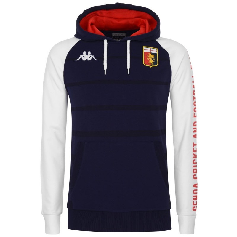 FELPA CAPPUCCIO GENOA BLU 2020/2021 Kappa - 1