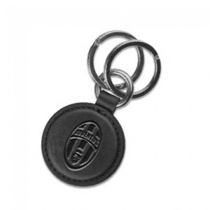 FC JUVENTUS LEATHER KEY RING THREE RINGS ENZO CASTELLANO - 1