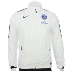 FULL ZIP JACKET WHITE PSG NIKE - 1