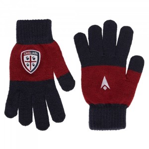 BOLOGNA GLOVES WOOL RED MACRON - 1