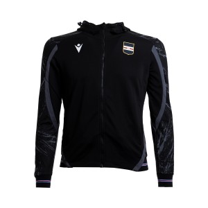 TUTA SAMPDORIA CON CAPPUCCIO BAMBINO 2021/2022 MACRON - 2