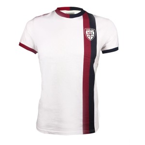 T-SHIRT COTONE CAGLIARI BIANCA MACRON - 1