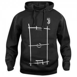 felpa juventus nera con cappuccio black MIGLIARDI - 1