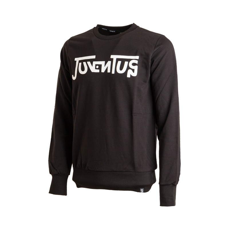 FELPA JUVENTUS NERA GIROCOLLO BLACK