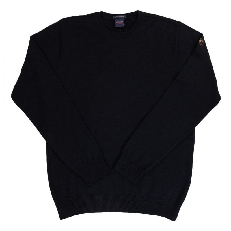 MAGLIONE PAUL&SHARK NERO SHETLAND PAUL & SHARK - 1