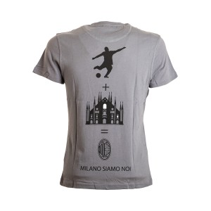 t-shirt grigia milan MIGLIARDI - 3