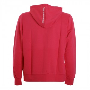 RED ADIDAS HOODED SWEATSHIRT ADIDAS - 2