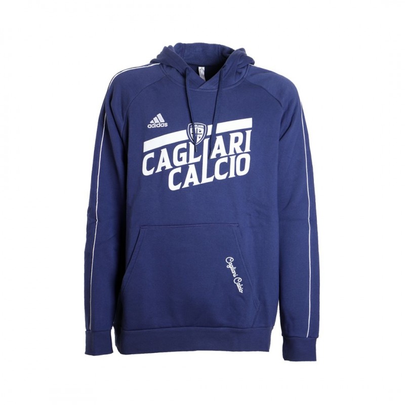 felpa con cappuccio bambino cagliari adidas blu ADIDAS - 1