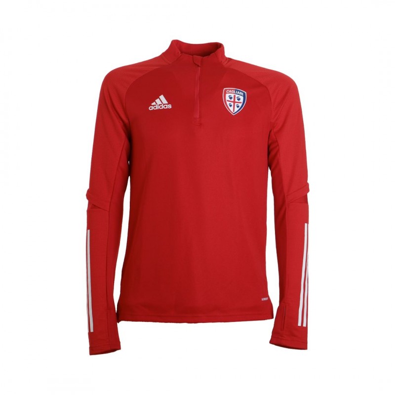felpa allenamento cagliari bambino rossa/bianco adidas 2020/2021 ADIDAS - 1